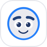 Icon on white card